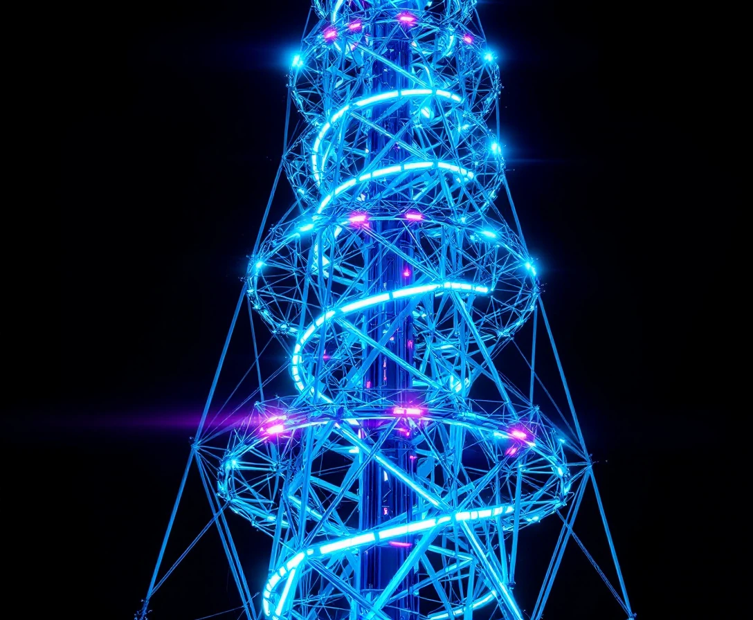 Una estructura que se amplía al subir
